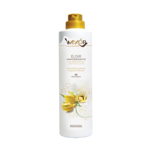 Wexor Elisir Ammorbidente Ylang Ylang, Cashmere e Legno di Patchouli 750 ml - -