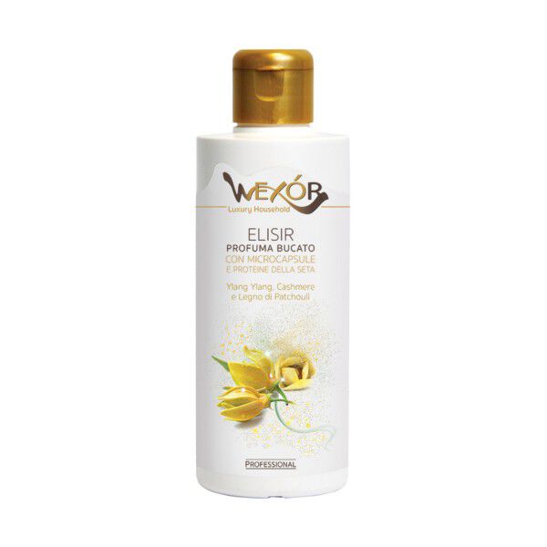 Wexor Elisir Profuma Bucato Ylang Ylang, Cashmere e Legno di Patchouli 200 ml - -