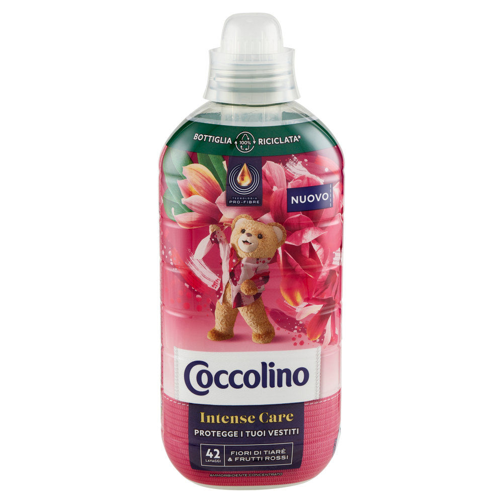 Coccolino Ammorbidente Concentrato Tiarè e Frutti Rossi 42 Lavaggi - -