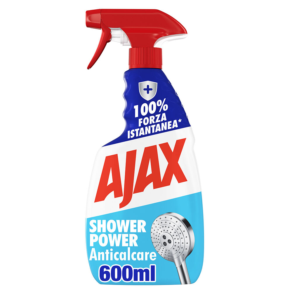 Ajax Detersivo Spray Anticalcare Doccia 600ml - -