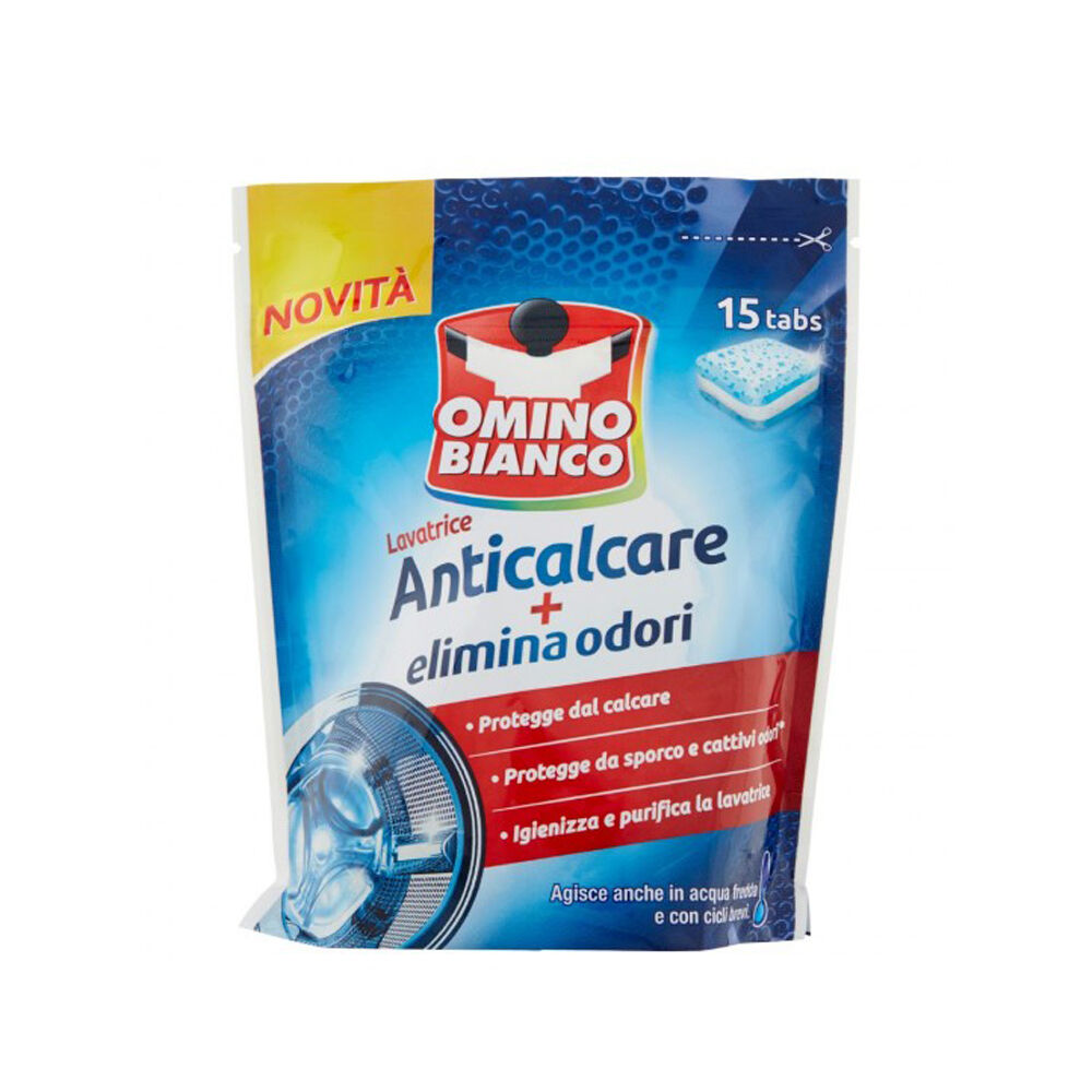 Omino Bianco Anticalcare Lavatrice 15 Tabs - -