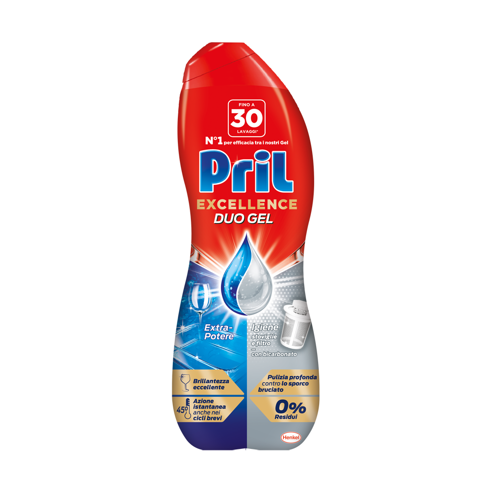 Pril Excellence Duo Gel Igiene 30 Lavaggi - -