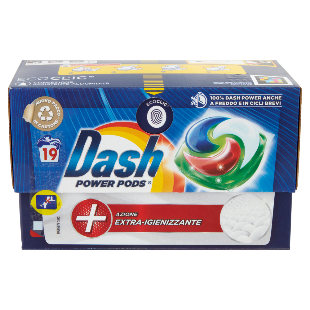 Dash Pods Powder Igienizzante 19 Lavaggi - -