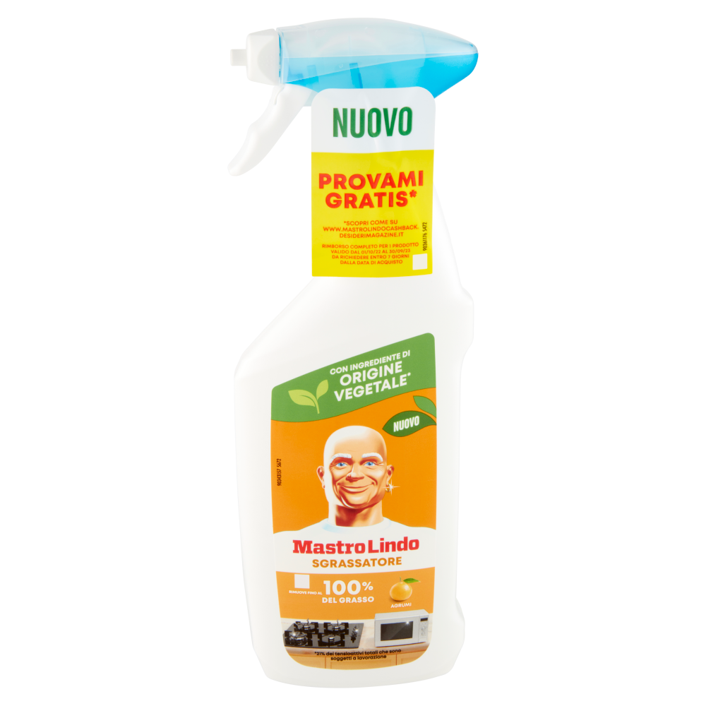 Mastro Lindo Spray Sgrassatore 500ml - -
