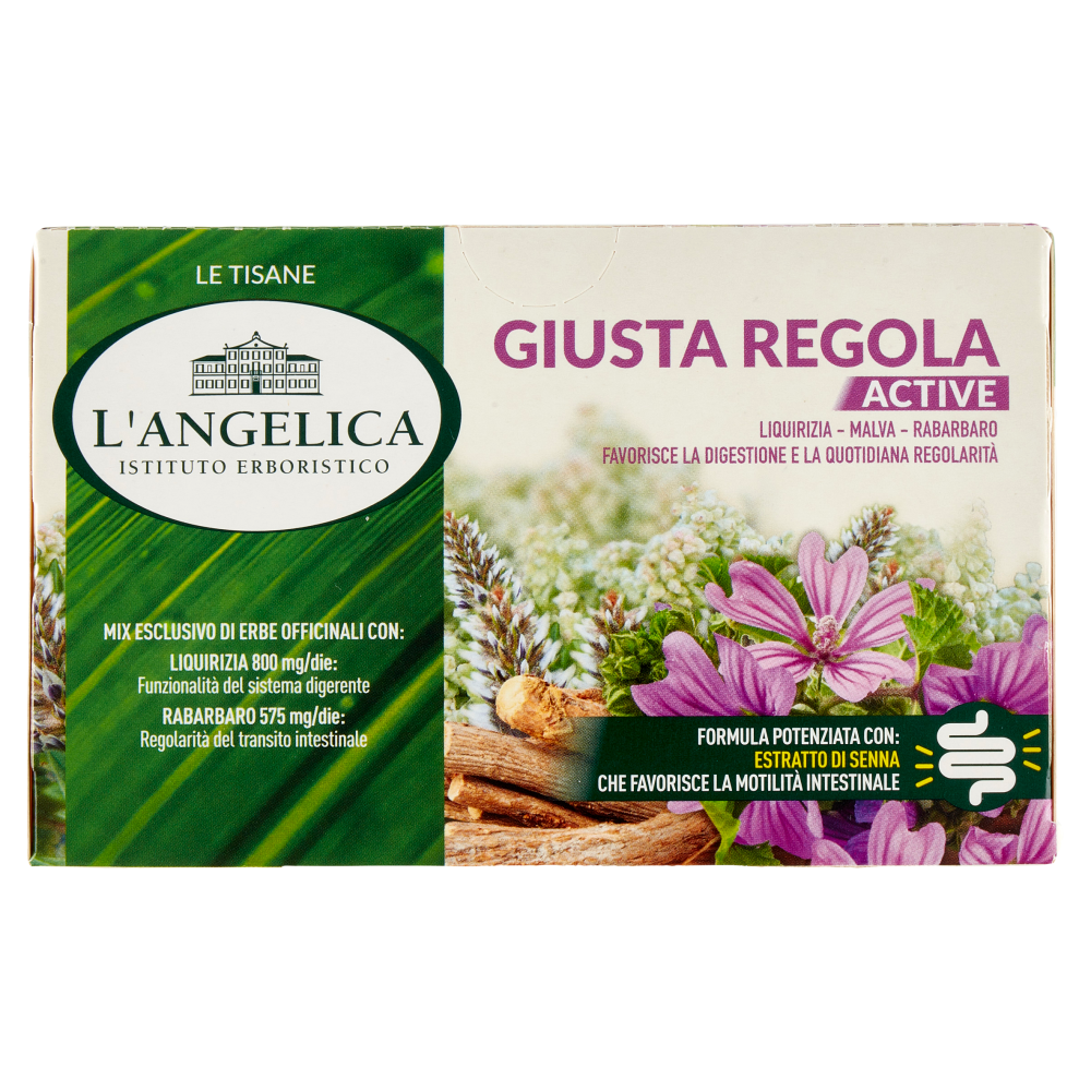 L'Angelica le Tisane Giusta Regola Active 20 Filtri 40 g - -
