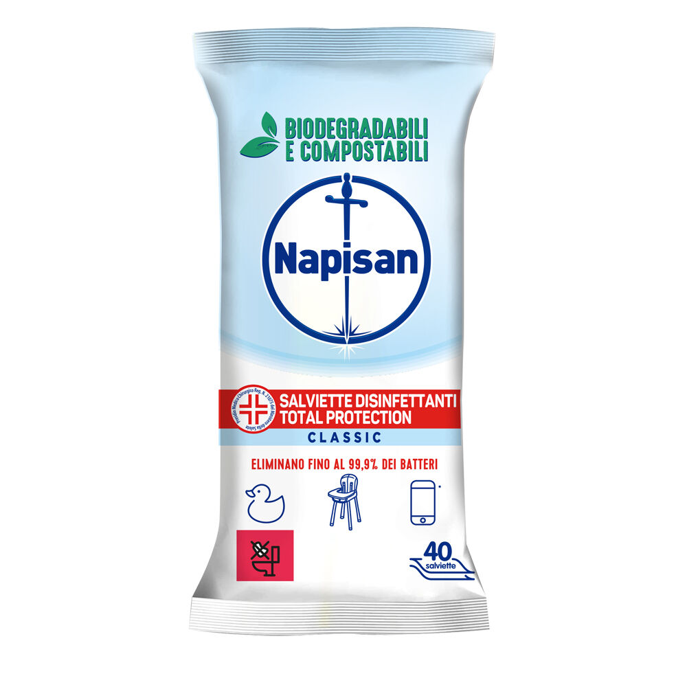 Napisan Igienizzanti Formula 0% 40 Salviette - -