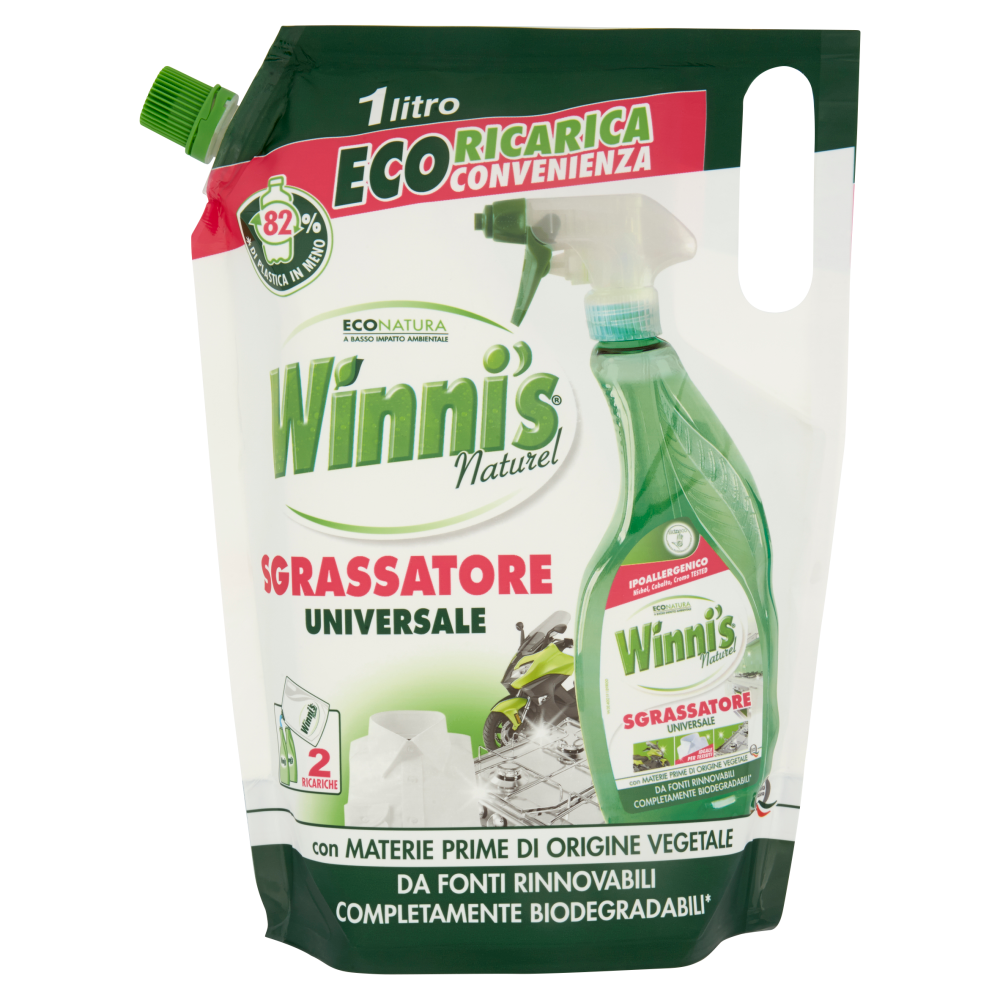 Winni's Naturel Sgrassatore Ecoricarica 1000 ml - -