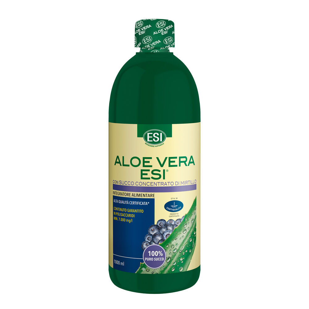 Aloe Vera Con Succo Di Mirtillo 1000 ml - -