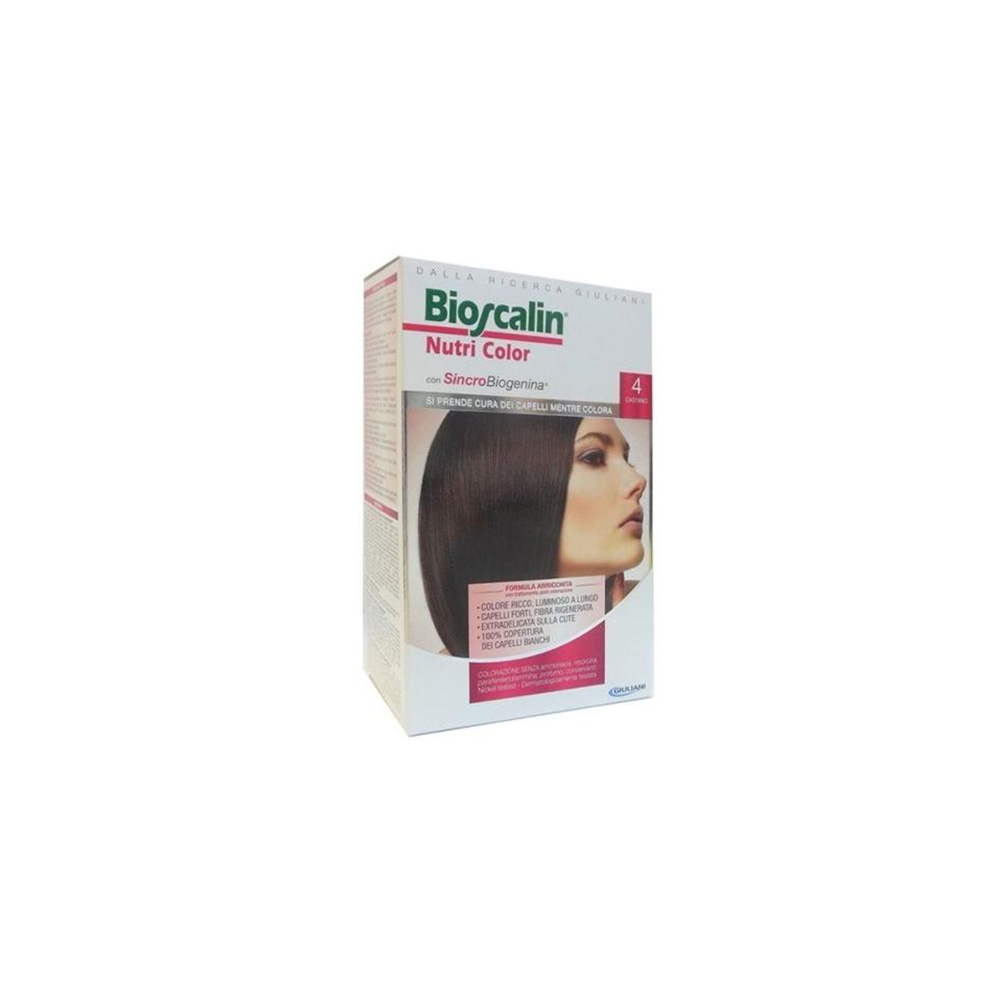 Bioscalin Nutri Color Colorazione Permanente Castano N.4 - -
