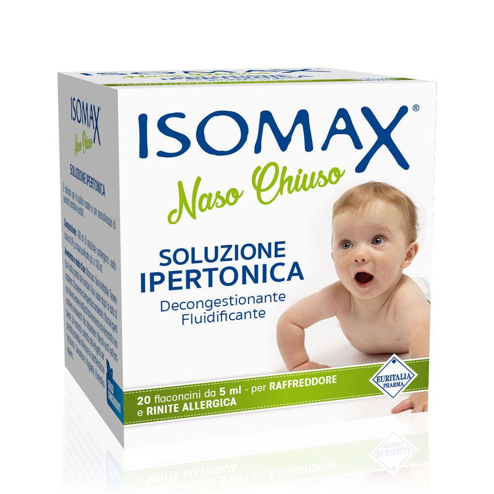Isomax Naso Chiuso Soluzione Ipertonica 20 Flaconcini - -