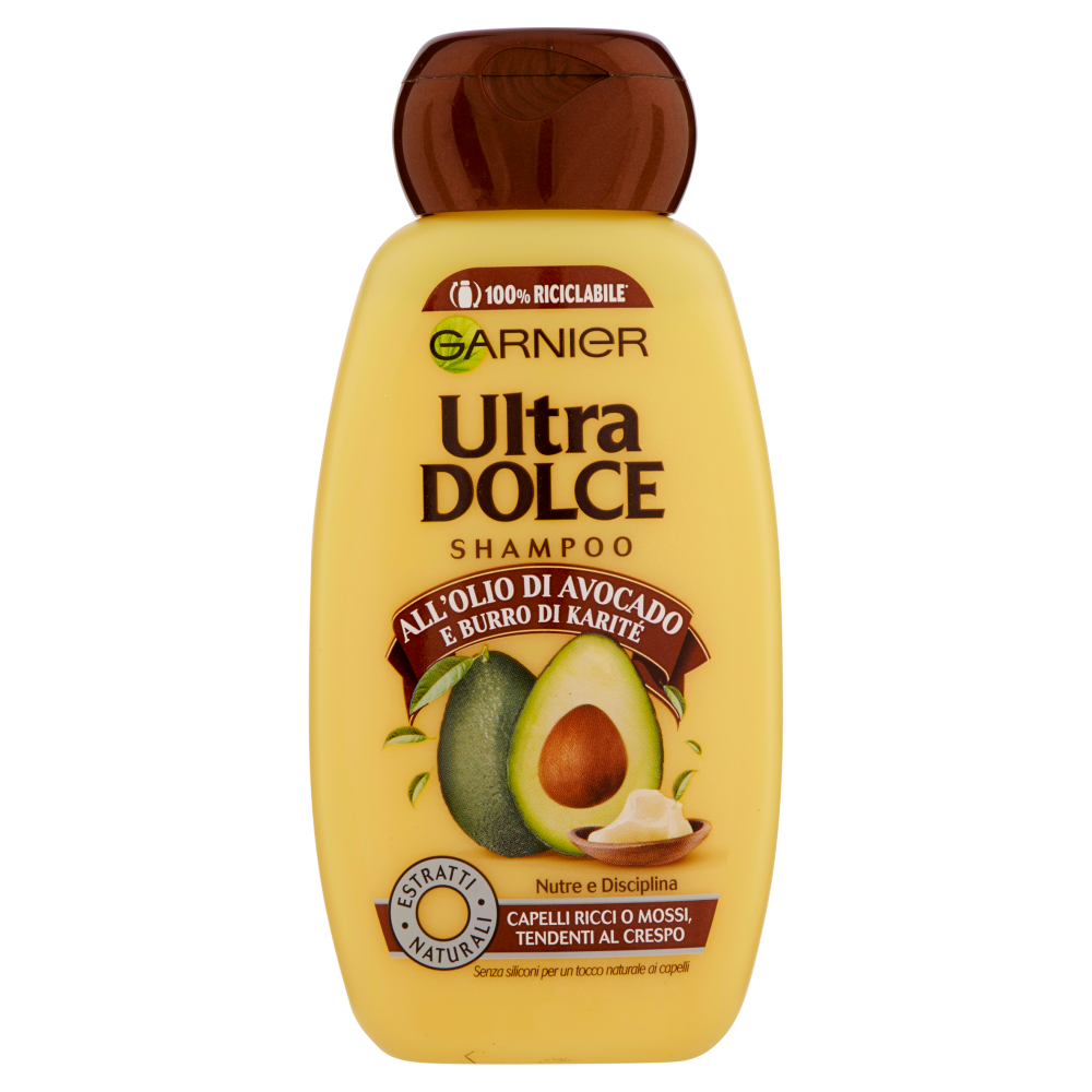 Ultra Dolce all'Olio di Avocado e Burro di Karité Shampoo 250 ml - -