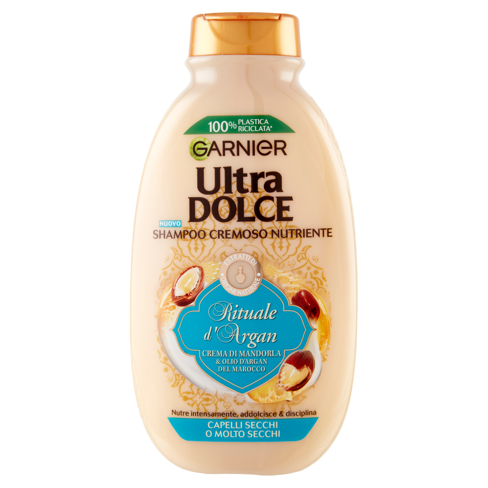 Ultra Dolce Crema di Mandorla & Olio d'Argan Shampoo 250 ml - -