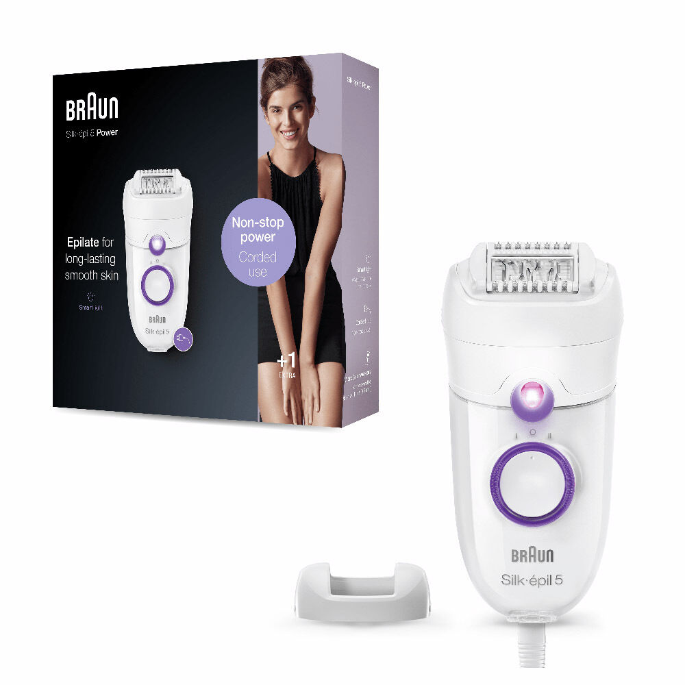Braun Silk Epil 5-505 Power Epilatore Con Filo - -