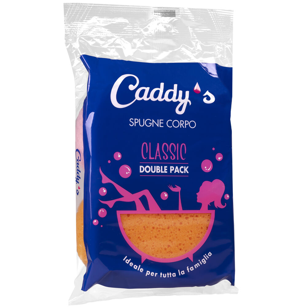 Caddy's Spugna Corpo Classic Double Pack X2 - -