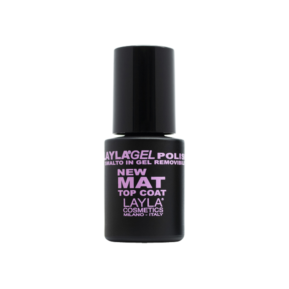 Layla New Mat Top Coat Gel Polish - -