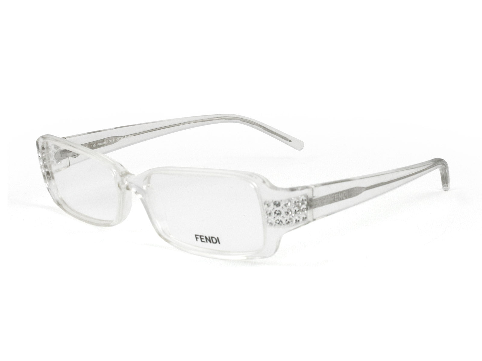 Fendi Unisex Fe62252000 000 Montature Da Vista Outlet  Bianco  Squadrata
