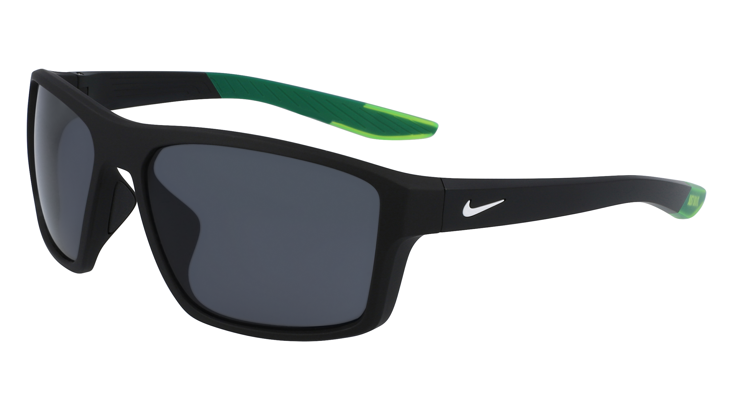 Nike Uomo Nike Brazen Fury  Fj2259 10 Occhiali Da Sole Plastica Nero-Opaco Grigio Squadrata  Normale