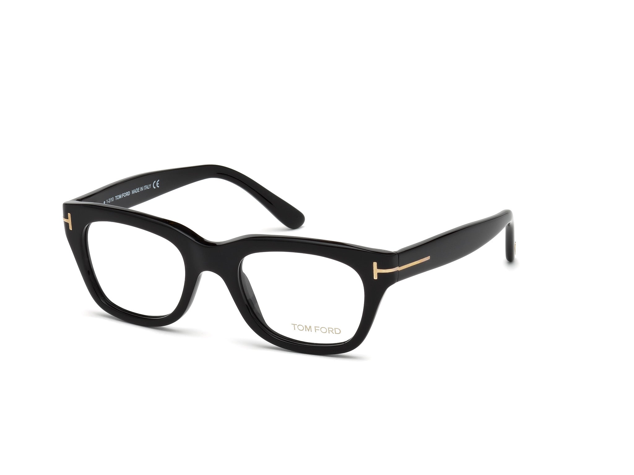 Tom Ford Uomo Ft5178 1 Montature Da Vista Acetato Nero  Geometrica Normale