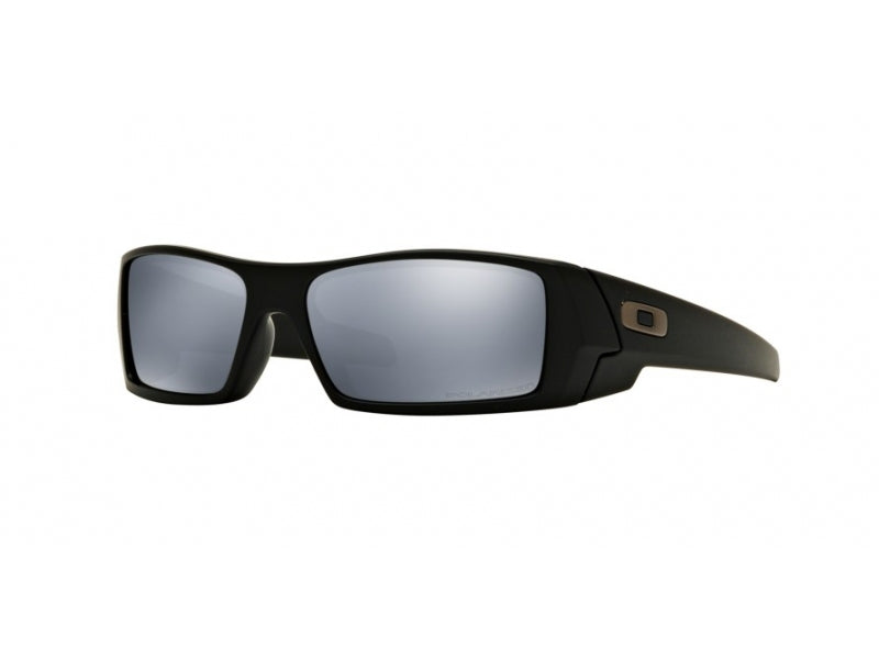 Oakley Uomo Oo9014 Gascan 12-856 Occhiali Da Sole O_Matter Nero Grigio Squadrata Polarizzata Prizm Iridium