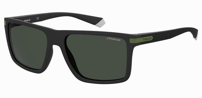 Polaroid Uomo Pld 2098/S 7Zj/M9 Occhiali Da Sole Plastica Nero Grigio Squadrata