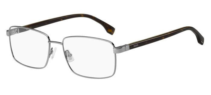 Hugo Boss Uomo Boss 1495 31Z Montature Da Vista Metallo Grigio/Havana  Squadrata
