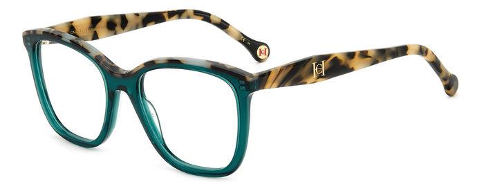 Carolina Herrera Donna Her 0146 1Ed Montature Da Vista Acetato Verde  Squadrata