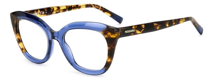 Missoni Donna Mis 0157 Jbw Montature Da Vista Acetato Havana/Blu  Squadrata