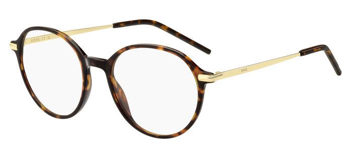 Hugo Boss Donna Boss 1664 2Ik Montature Da Vista Acetato Havana  Rotonda