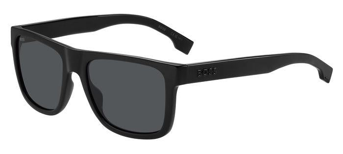 Hugo Boss Uomo Boss 1647/S 807/Ir Occhiali Da Sole Iniettato Nero Grigio Squadrata