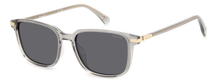 Polaroid Uomo Pld 4169/G/S/X 690/M9 Occhiali Da Sole Policarbonato Beige Grigio Squadrata Polarizzata
