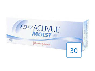 Johnson And Johnson  Acuvue 1 Day Moist 30 Lenti +3,25 Lenti Giornaliere