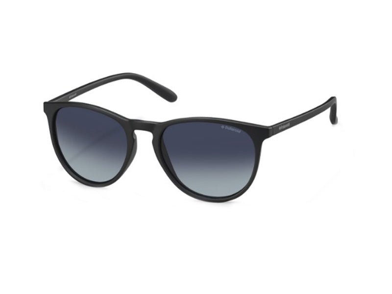 Polaroid Unisex Pld 6003/N/S Dl5/Wj Occhiali Da Sole Plastica Nero  Rotonda Polarizzata