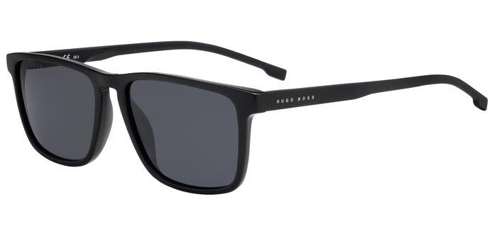 Hugo Boss Uomo Boss 0921/S 807/Ir Occhiali Da Sole Acetato Nero Grigio Squadrata