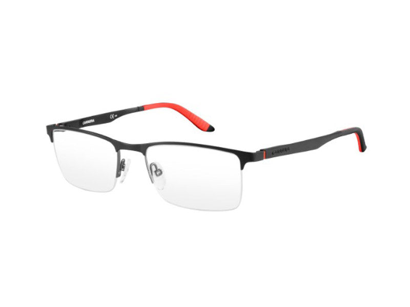 Carrera Uomo Ca8810 Yih Montature Da Vista Metallo Nero  Squadrata