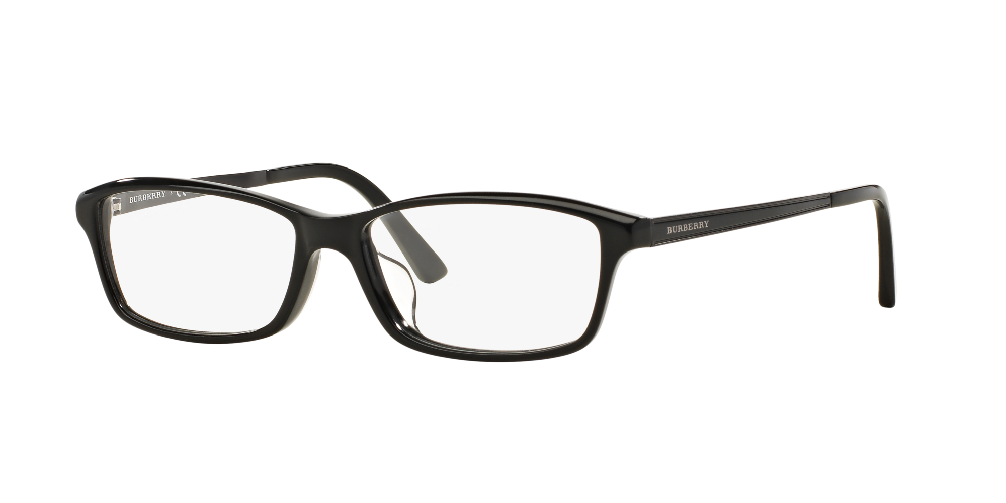 Burberry Uomo Be2217D  3001 Montature Da Vista Acetato Nero Trasparente Squadrata Normale