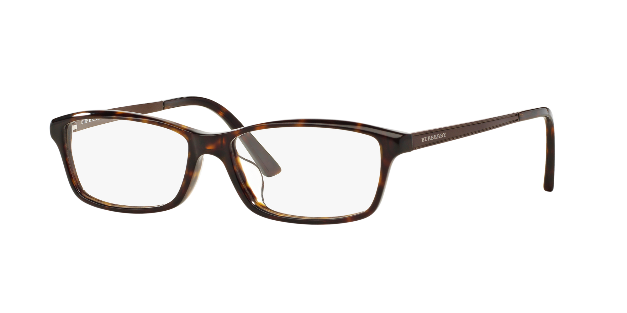 Burberry Uomo Be2217D  3002 Montature Da Vista Acetato Marrone Trasparente Squadrata Normale