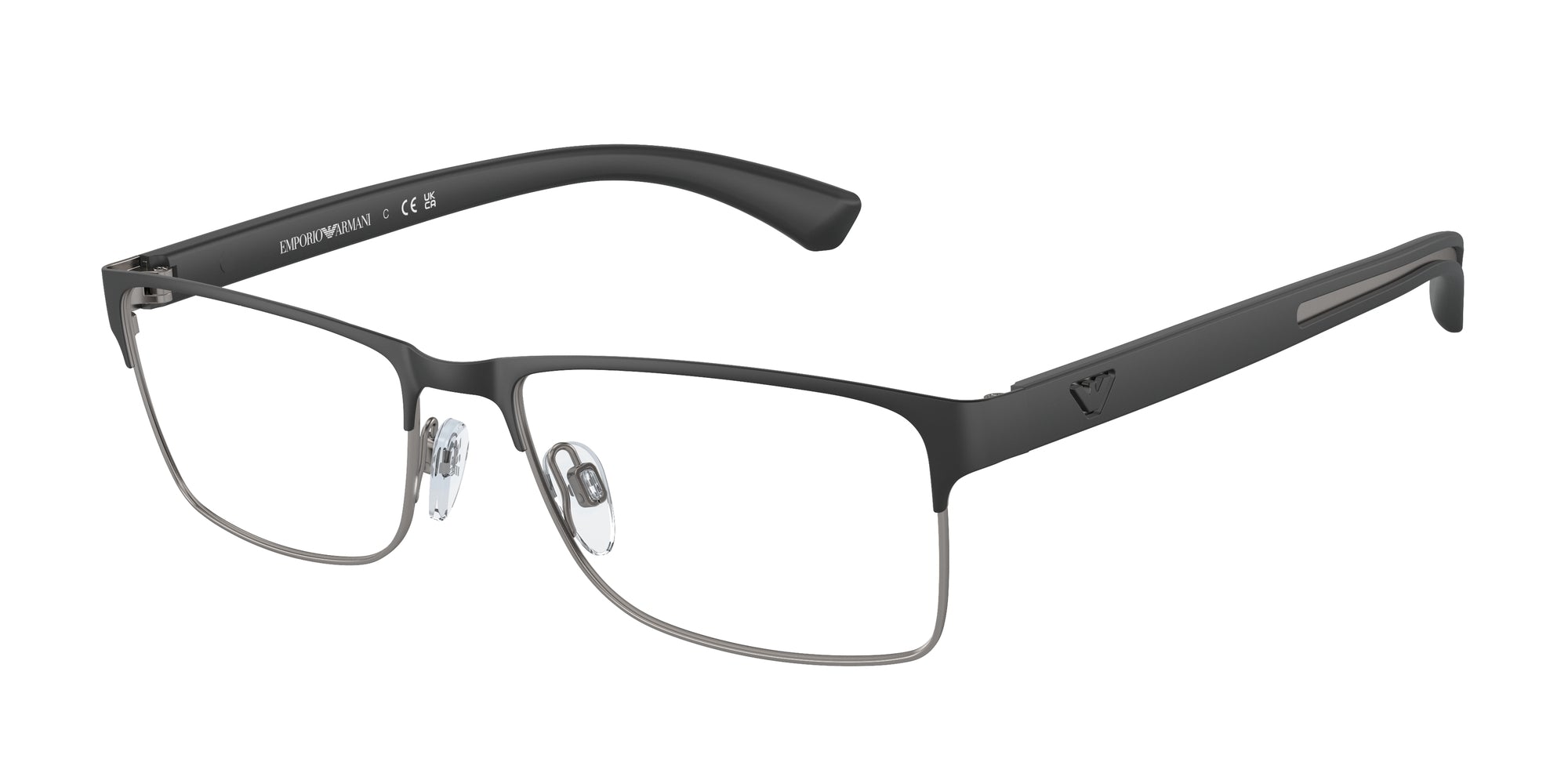 Emporio Armani Uomo Ea1052 3094 Montature Da Vista Metallo   Squadrata