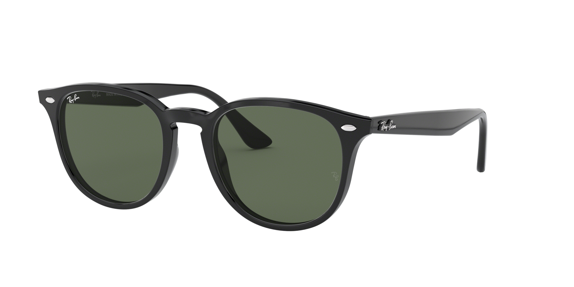 Ray - Ban Unisex Rb4259  601/71 Occhiali Da Sole Iniettato Nero Verde Pantos Normale