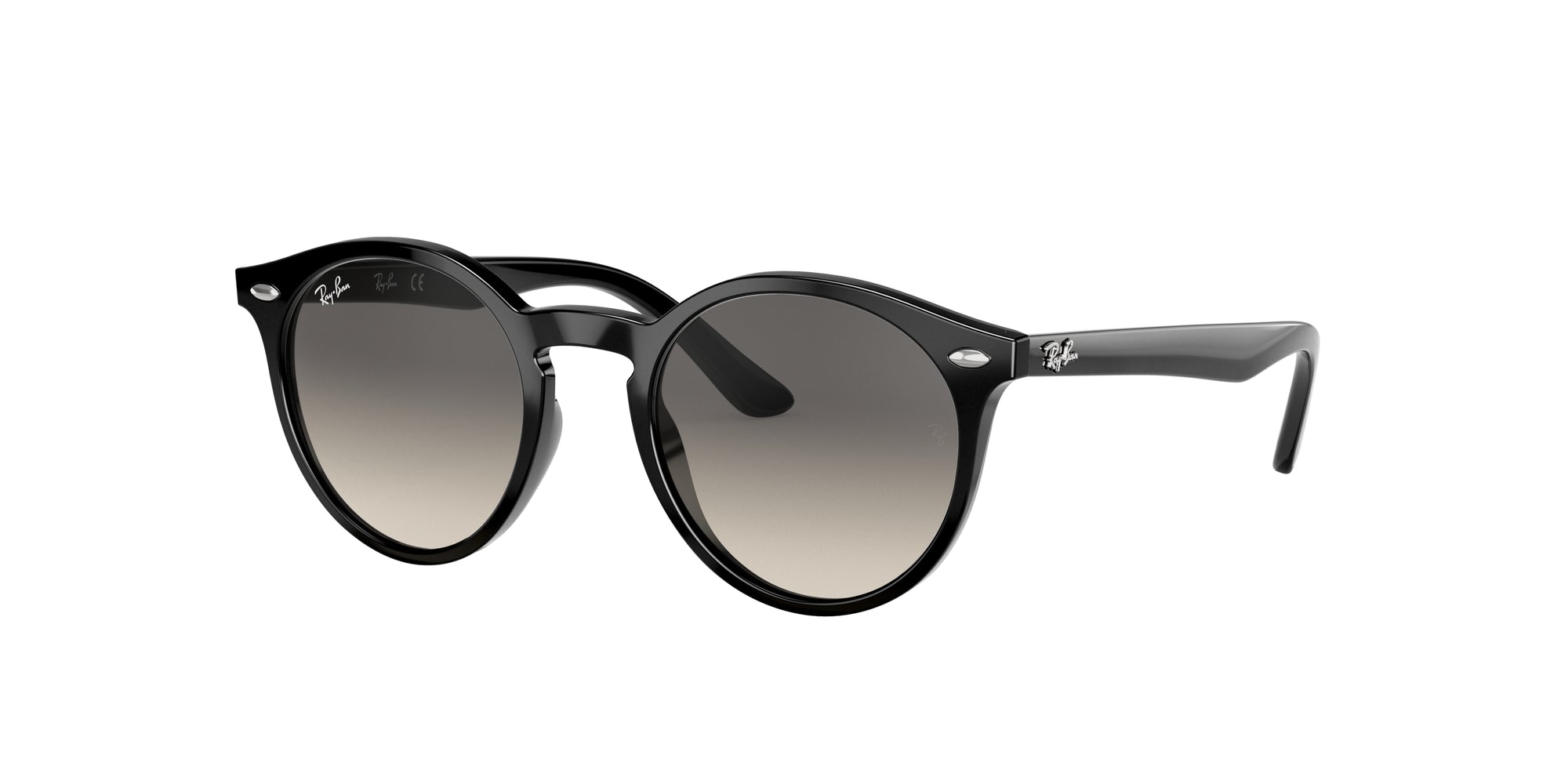 Ray - Ban Bambino Rj9064S 100/11 Occhiali Da Sole Iniettato Nero Grigio Pantos Normale