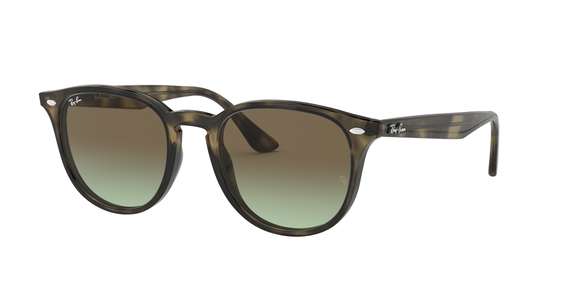 Ray - Ban Unisex Rb4259 731/E8 Occhiali Da Sole Iniettato Tartaruga Marrone Pantos Normale Sfumato