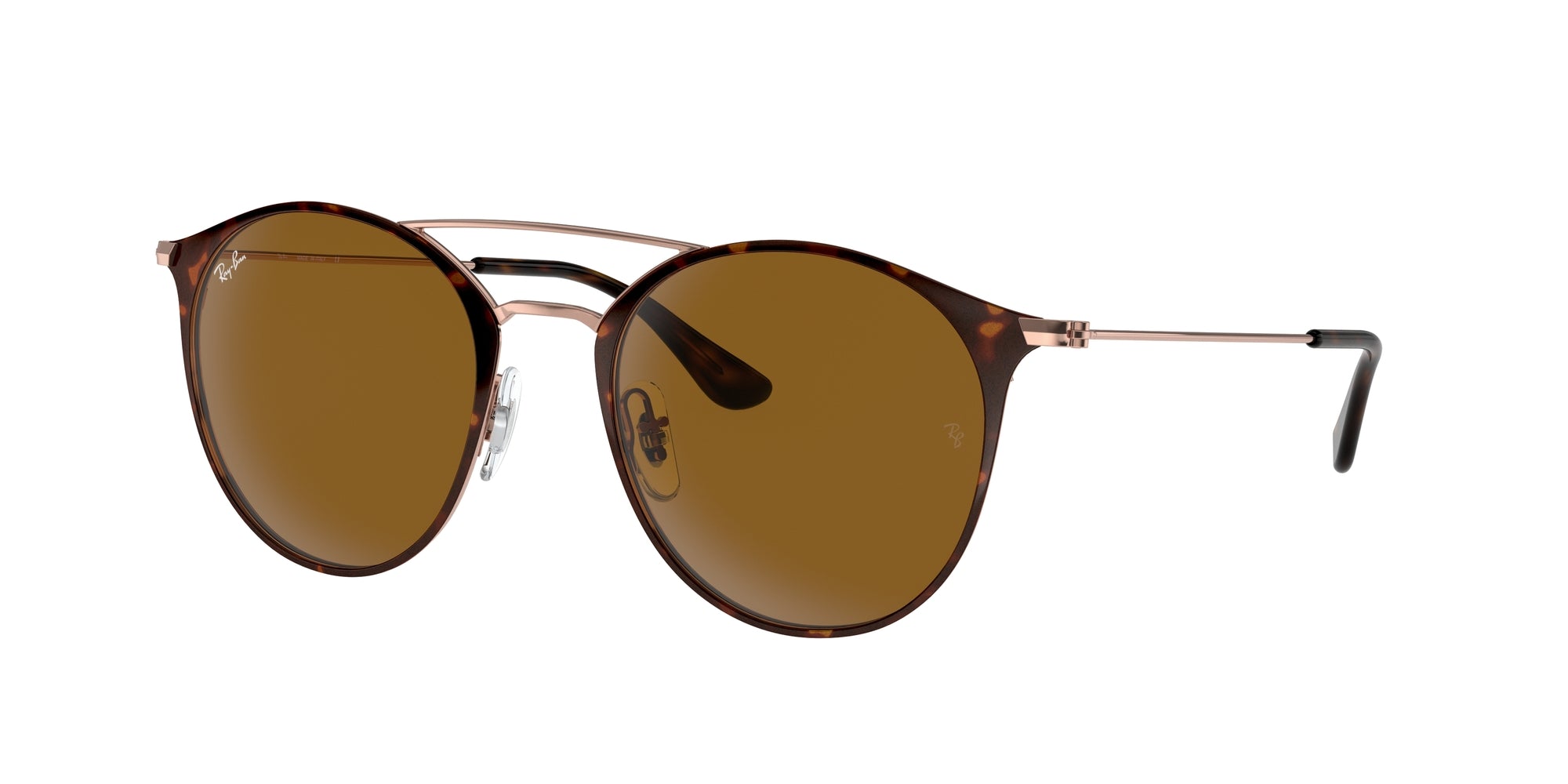 Ray - Ban Unisex Rb3546  9074 Occhiali Da Sole Metallo Havana  Pantos Normale