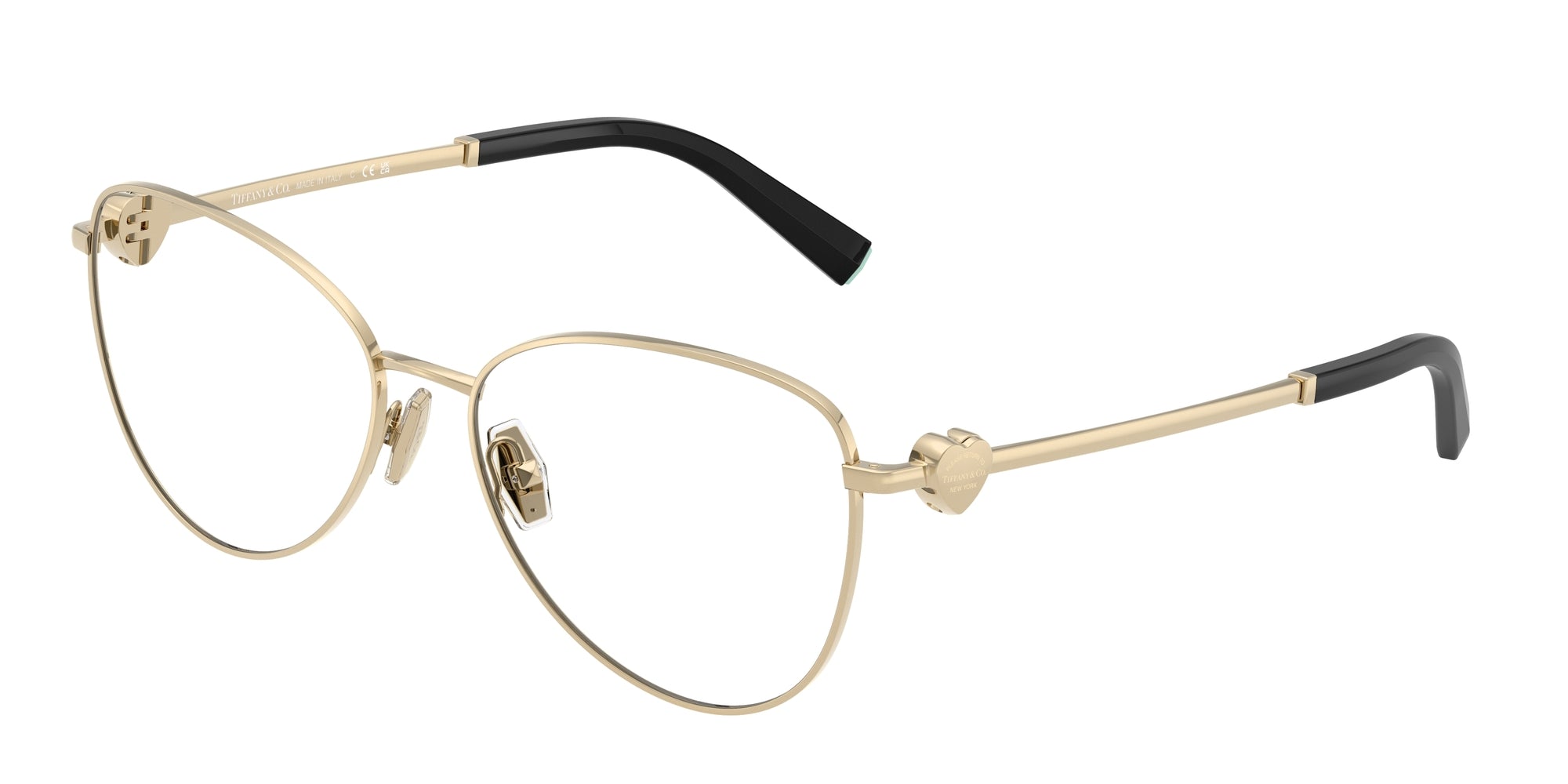 Tiffany Donna Tf1163B  6021 Montature Da Vista Acciaio Oro Trasparente Pilot Normale