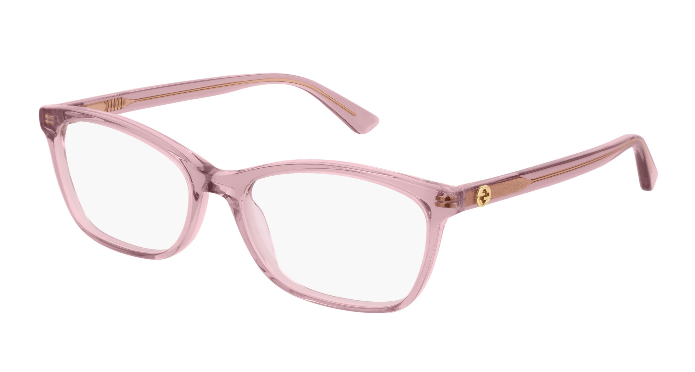 Gucci Donna Gg0613O 003 Montature Da Vista Acetato Nude  Squadrata