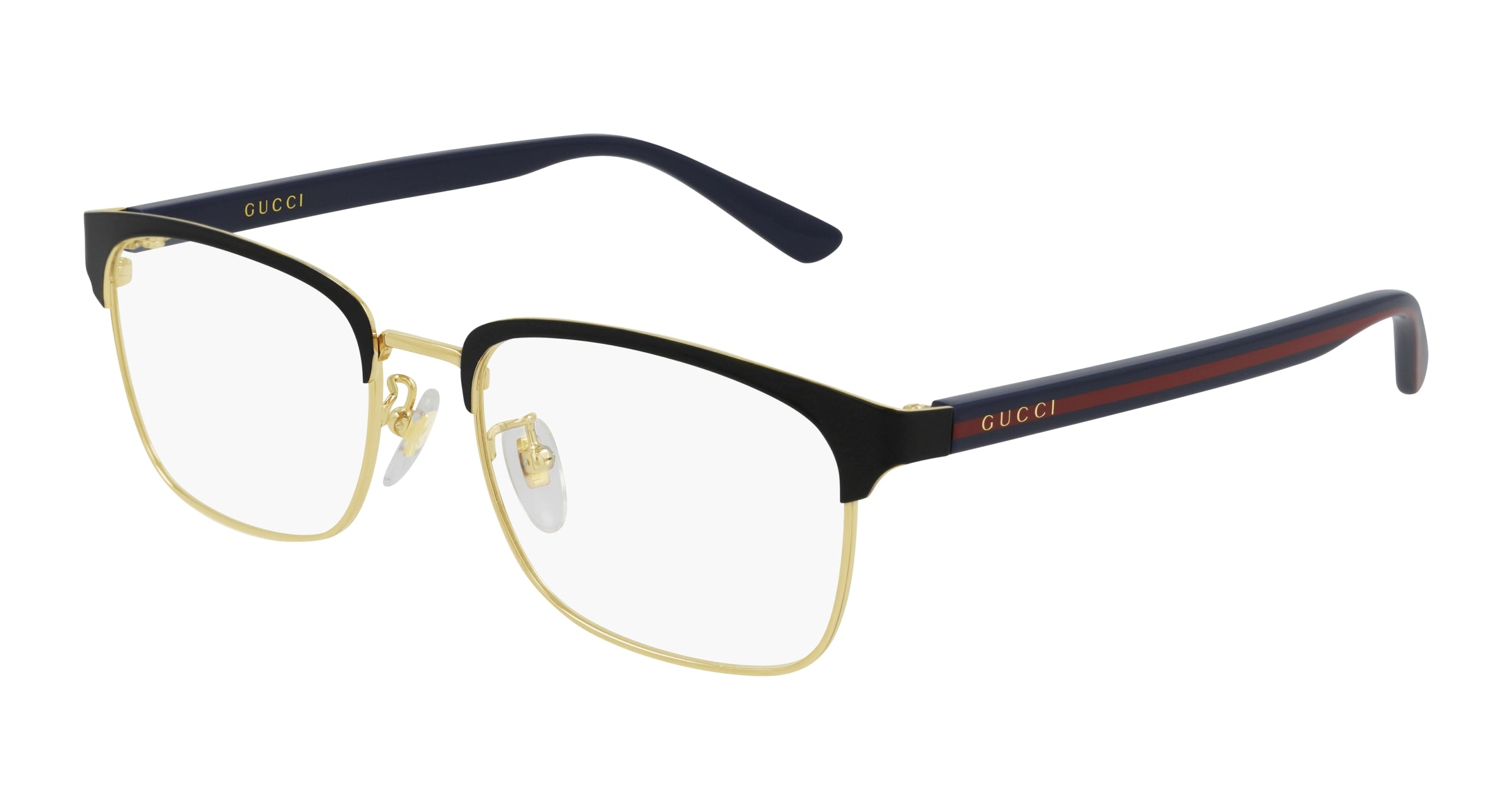 Gucci Uomo Gg0934Oa 002 Montature Da Vista Metallo Nero  Squadrata
