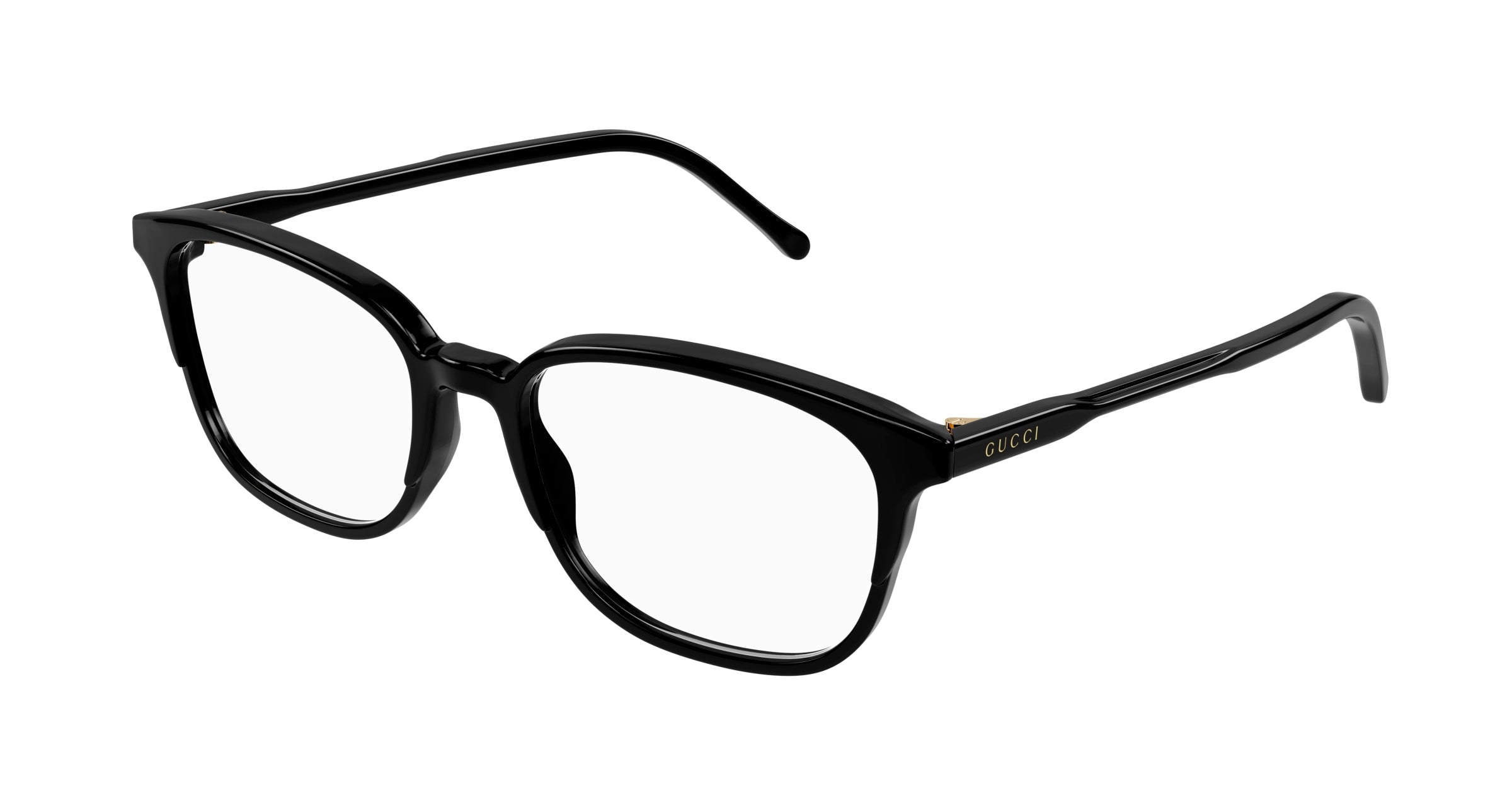 Gucci Donna Gg1213Oa 004 Montature Da Vista Acetato Nero  Squadrata