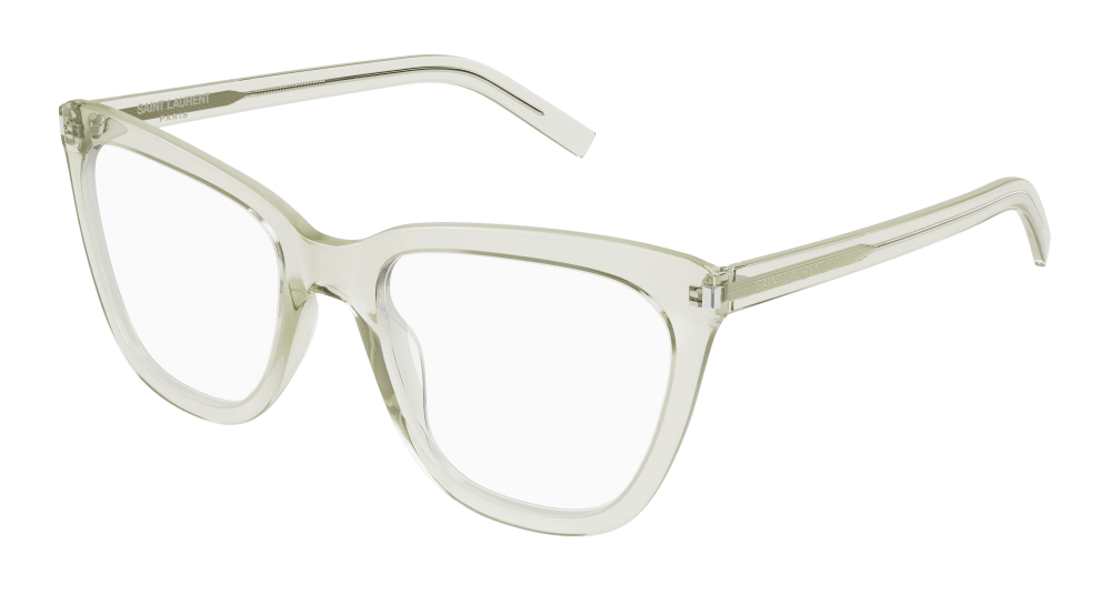 Saint Laurent Donna Sl 548 Slim Opt 005 Montature Da Vista Acetato Verde  Farfalla