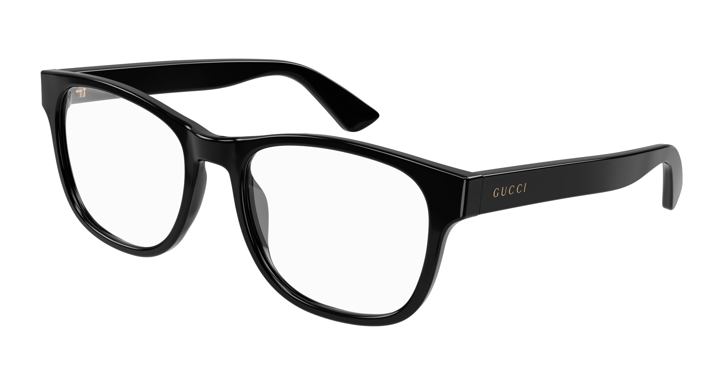 Gucci Uomo Gg1344O 005 Montature Da Vista Plastica Nero  Squadrata