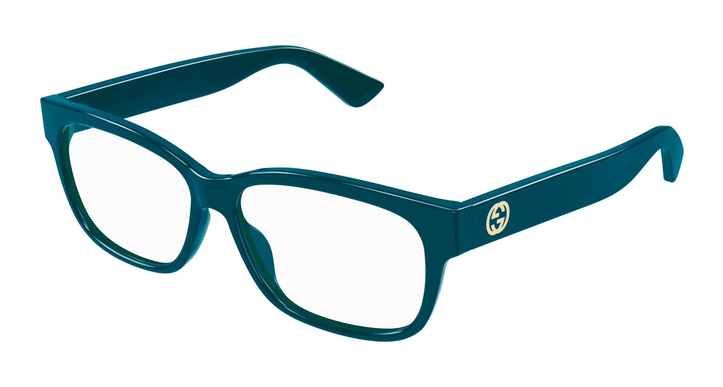 Gucci Donna Gg1341O 003 Montature Da Vista Plastica Blu  Squadrata