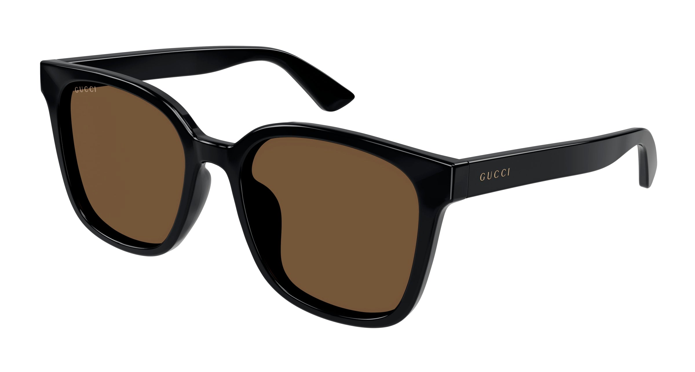 Gucci Uomo Gg1346Sk 005 Occhiali Da Sole Plastica Grigio Marrone Squadrata