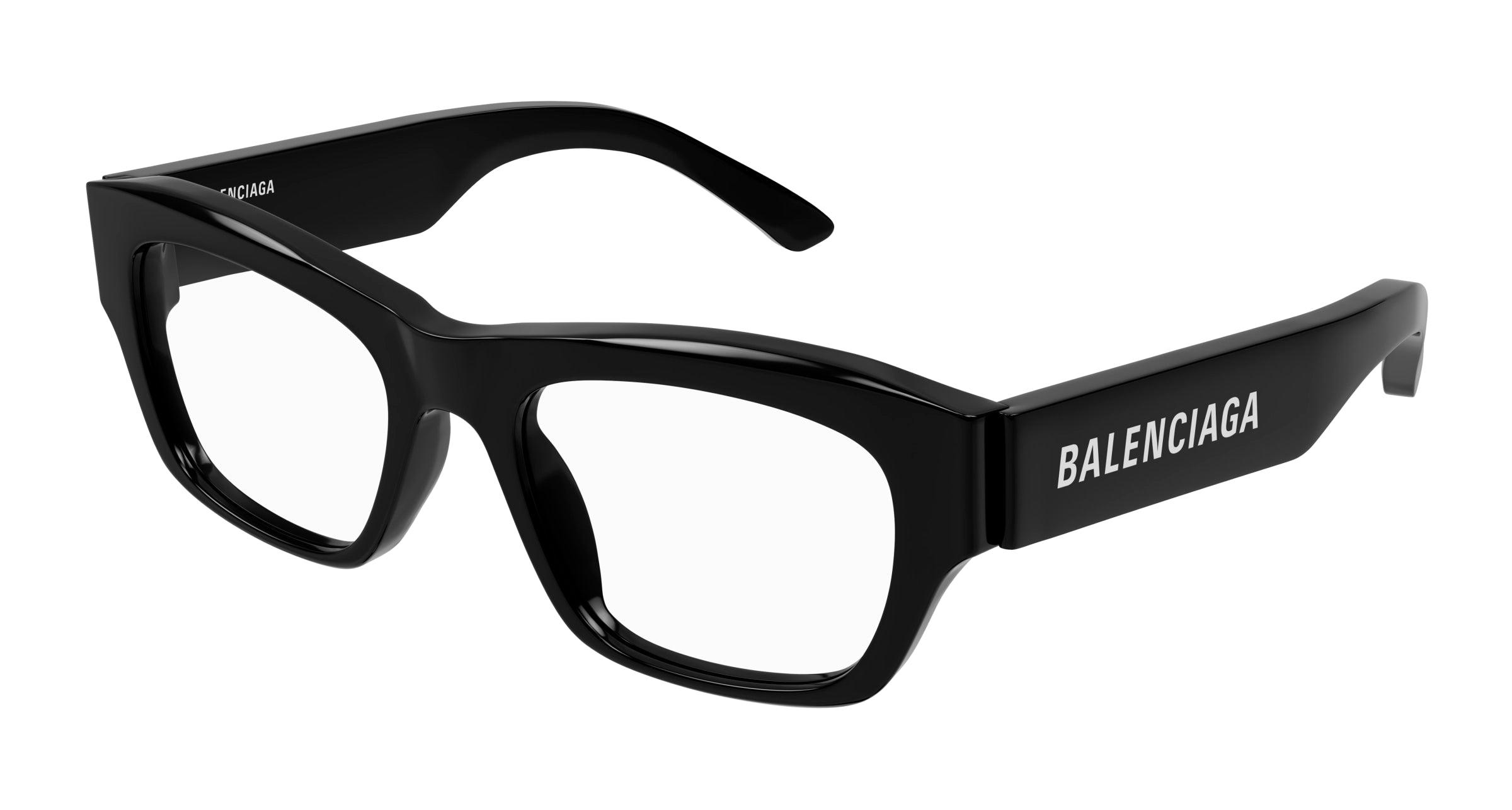 Balenciaga Unisex Bb0264O 001 Montature Da Vista Acetato Nero  Squadrata